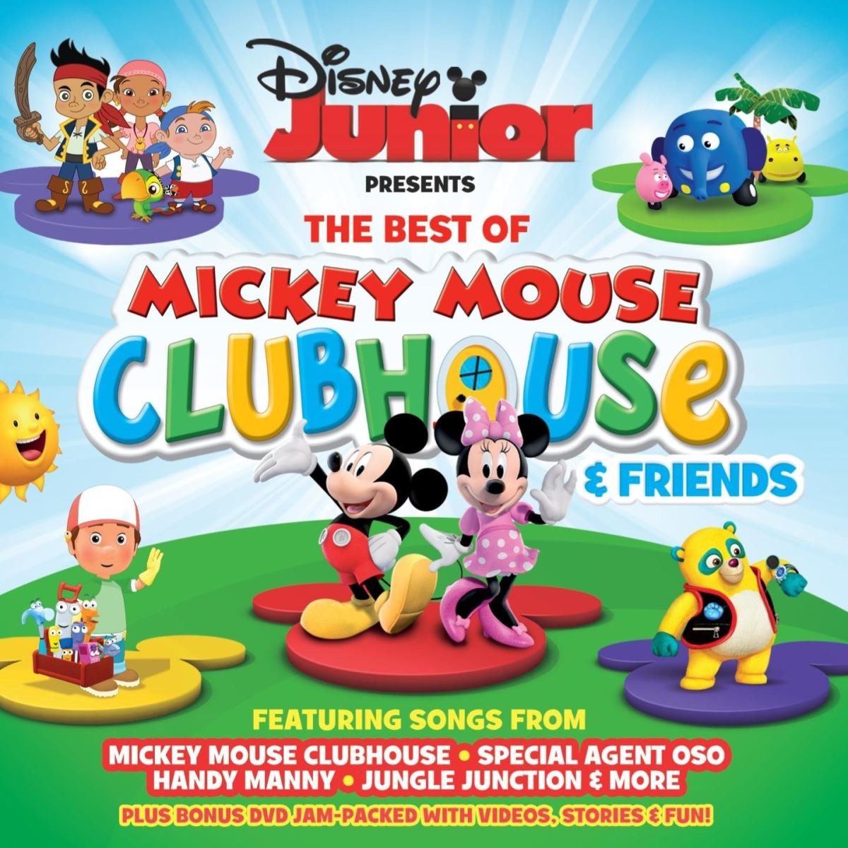 Bộ đĩa học tiếng Anh The Best Of Mickey Mouse Clubhouse phát triển IQ cho trẻ