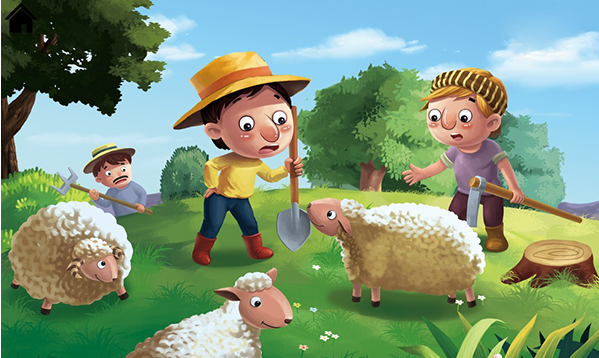 Học tiếng Anh cho trẻ em lớp 4 qua truyện Cậu bé chăn cừu