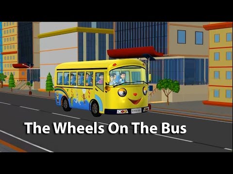 Học tiếng Anh qua bài hát tiếng Anh thiếu nhi Wheels on the bus