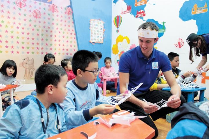 ưu tiên cho con học tại các trung tâm uy tín